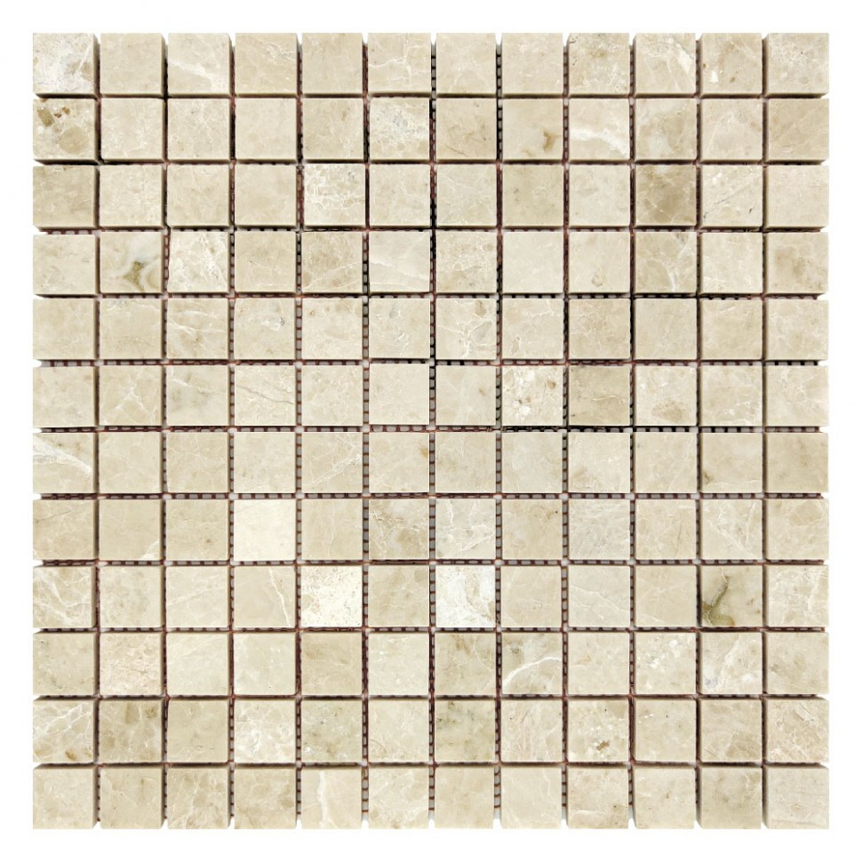 Мозаїка з мармуру Полірована МКР-2П (23x23) Victoria Beige MB