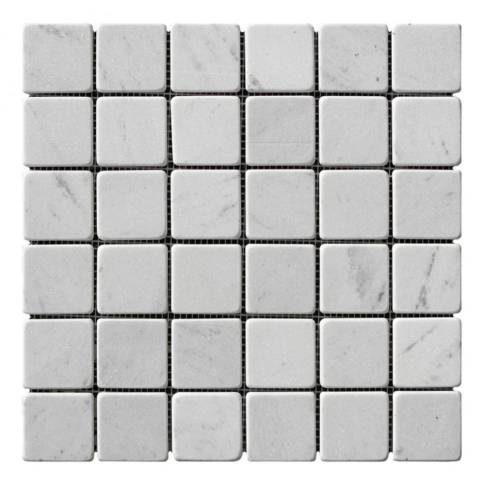 Мозаїка з мармуру Матова МКР-3СВ (47x47) White Mix