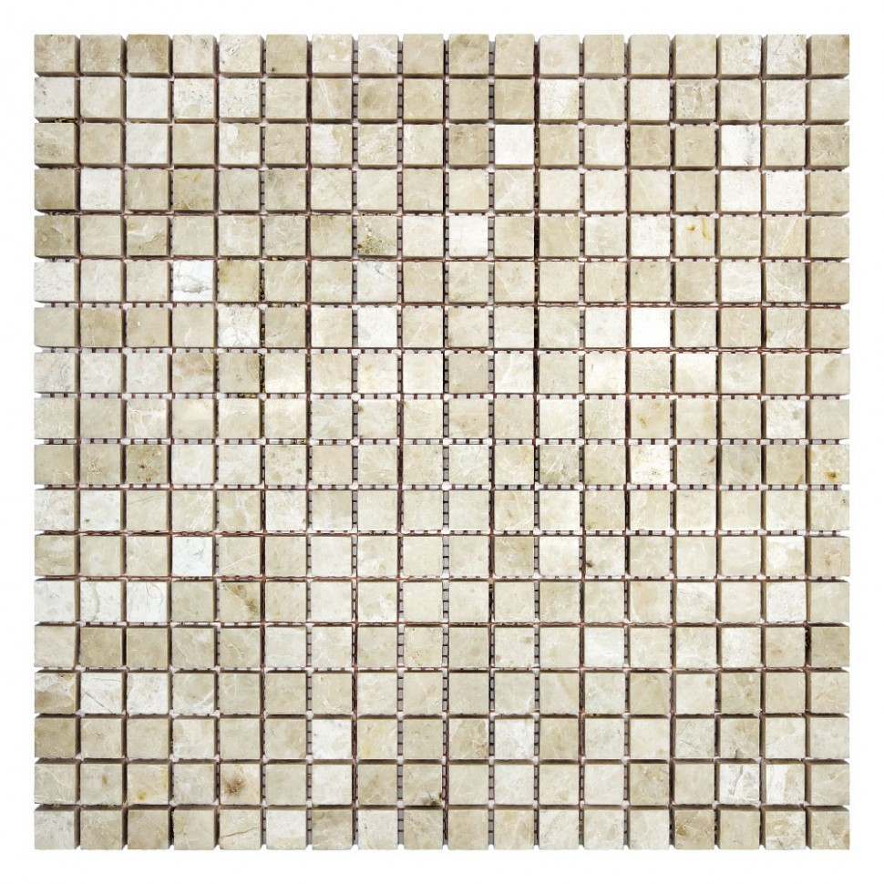 Мозаїка з мармуру Полірована МКР-4П (15x15) Victoria Beige MB