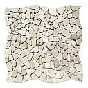 Мозаїка з мармуру Матова МКР-ХСВ (хаотична) Beige Mix, фото 2