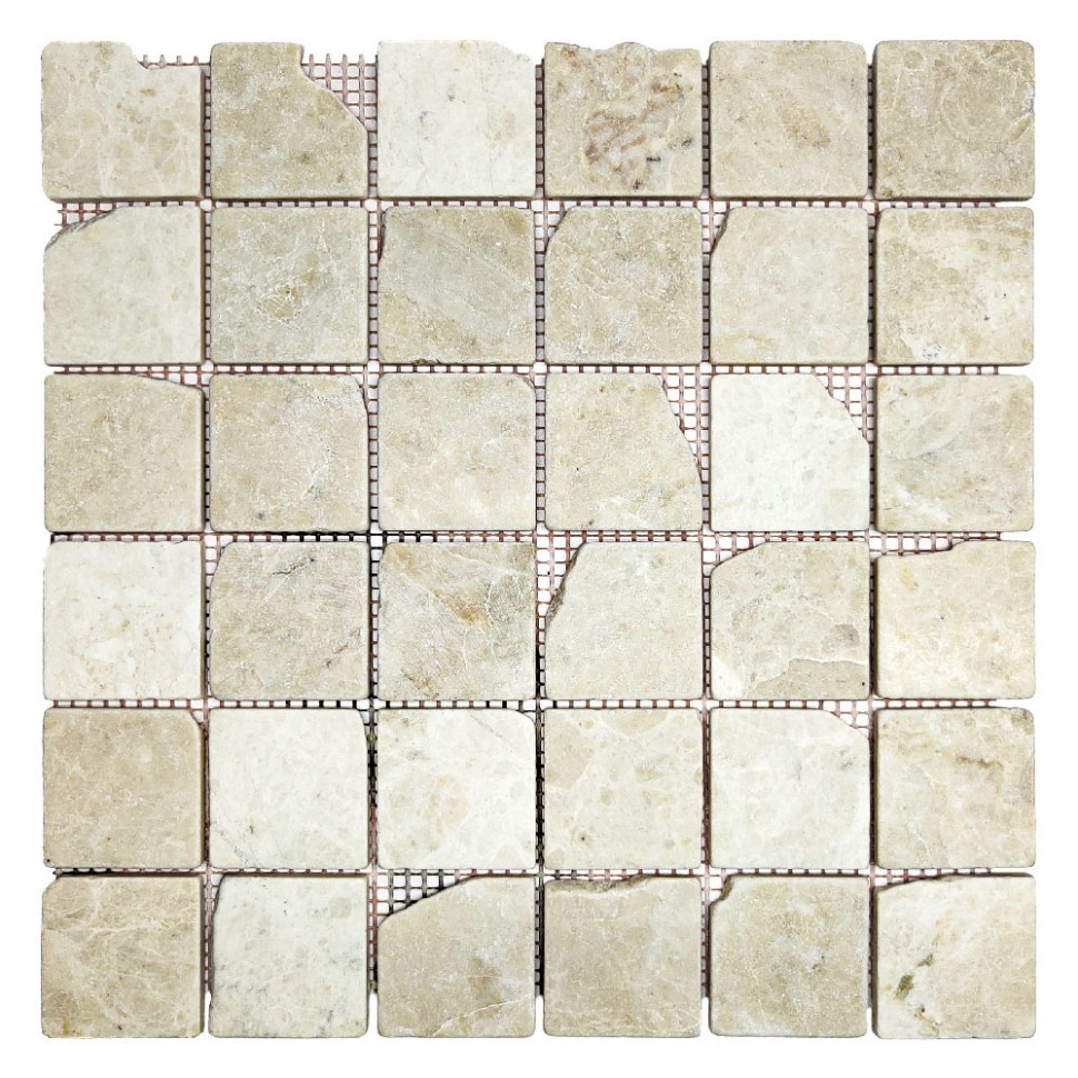 Мозаїка з мармуру Матова МКР-3СВА (47x47) Victoria Beige MB