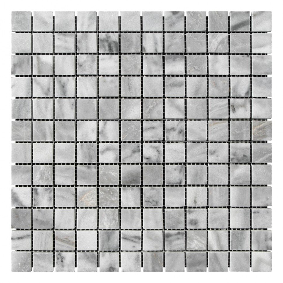 Мозаїка з мармуру Полірована МКР-2П (23x23) Grey Mix