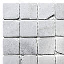 Мозаїка з мармуру Матова МКР-3СВА (47x47) White Mix, фото 5