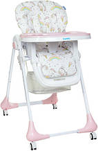 СТІЛЕЦЬ ДЛЯ ГОДУВАННЯ  Unicorn Pink  єдиноріг рожевий M 3233 коробка  52-35-62,5 см
