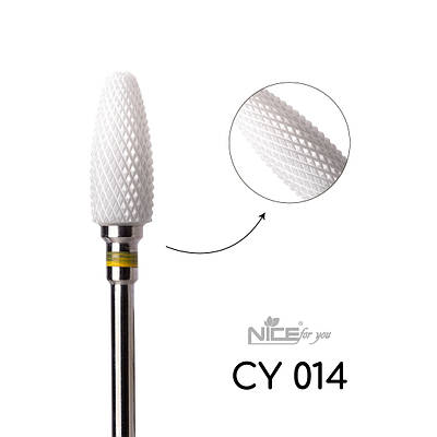Фреза керамічна Nice for you КУКУРУДЗА CY014 Жовта