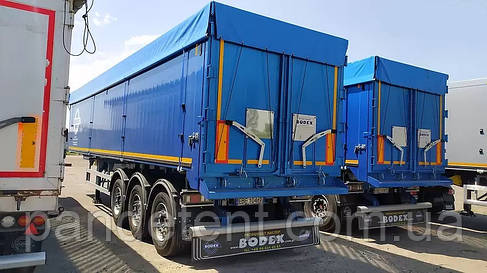 Тент на напівпричіп зерновіз з ПВХ тканини-Sedo( Іспанія ) 650 г/м2, фото 3