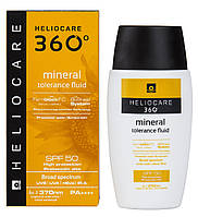 Флюид минеральный солнцезащитный для чувствительной кожи Cantabria Heliocare 360 Mineral Tolerance Fluid SPF50