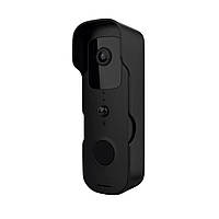 Умный беспроводной дверной WiFi видеодомофон Bodasan, видеозвонок с поддержкой Tuya, Черный (T30)
