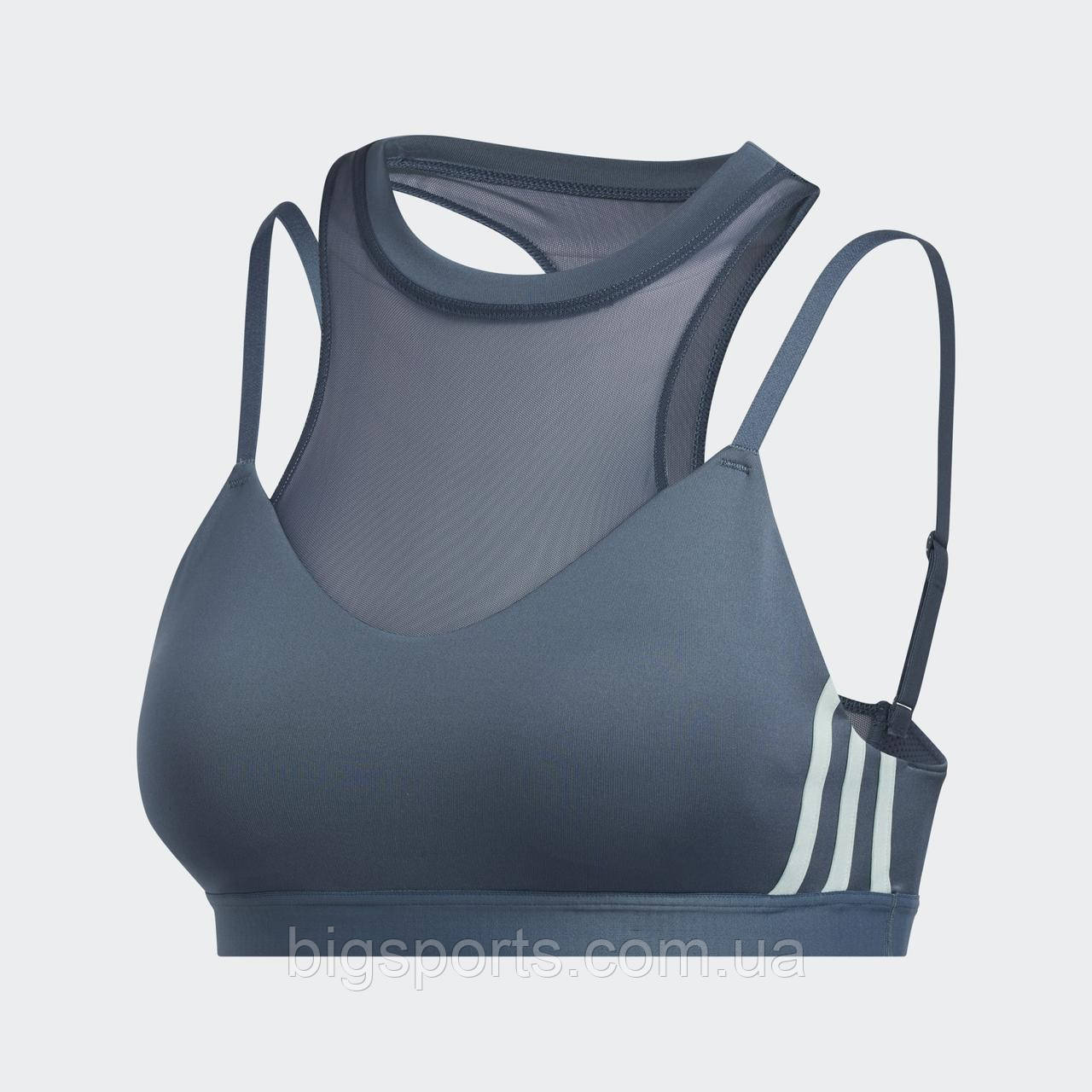 Спортивний бра жінок. Adidas All Me 3-Stripes (арт. GC7642)
