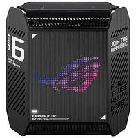 Маршрутизатор ASUS ROG Rapture GT6 1PK black AX10000 3xGE LAN 1x2.5GE WAN 1xUSB 3.2 g1 WPA3 OFDMA MESH