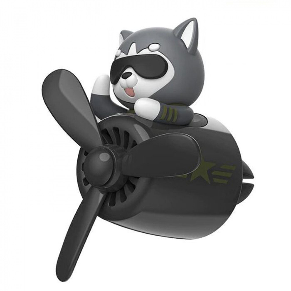 Ароматизатор-освіжувач повітря автомобільний Pilot Husky black