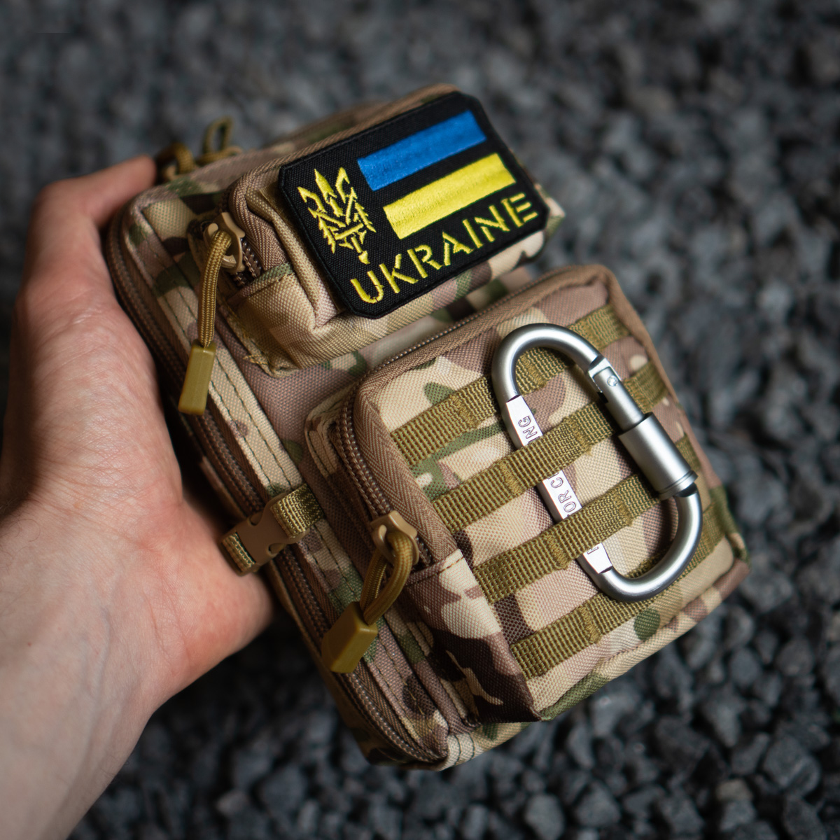 Тактичний маленький утилітарний підсумок чохол PACKER BK мультикам для дрібних грошей телефона сумка з MOLLE TB