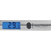 Кухонний цифровий термометр для їжі Profi Cook PC-DHT 1039 нержавійка, фото 2