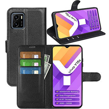 Чохол-книжка Litchie Wallet для Vivo Y15s Black