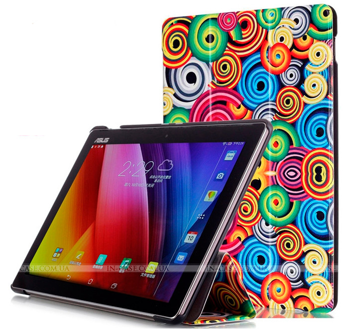 Чохол Slimline Print для ASUS Zenpad 10 Z301ML, Z301MFL Spirals