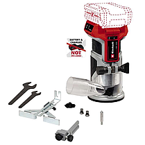 Потужний фрезер акумуляторний безщітковий окантовочний Einhell TP-ET 18 Li BL - Solo : з АКБ 18 V 2.5 Ah + ЗП, об.х.х 30000 об/хв, фото 2