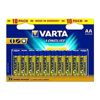 Батарейка Varta Alkaline Longlife Extra 04106101461 АА, блистер (10шт)