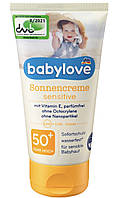 Солнцезащитный крем Babylove для чувствительной кожи, SPF 50+, 75 мл