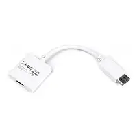 Переходник Cablexpert A-DPM-HDMIF-002-W DisplayPort (тато) - HDMI (мама) White