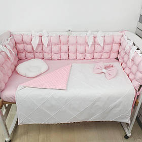 Набір постільної білизни в дитяче ліжечко: ковдра трансфомируется у конверт на виписку