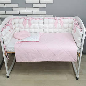 Набір постільної білизни в дитяче ліжечко: ковдра трансфомируется у конверт на виписку