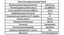 Металевий Секційний паркан Жалюзі Ромб 60/95 мм, фото 5