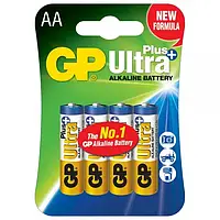 Батарейка GP Batteries Ultra Plus GP15AUPHM-2UE4 АА, 4 шт