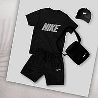 Летний мужской спортивный костюм Nike мужской спортивный комплект Nike футболка и шорты