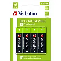 Батарейка Verbatim AA 2500mAh NiMH 4 шт (49517)