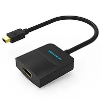 Переходник Vention MiniDisplayPort (тато) - HDMI (мама) 0.15m Black (HBCBB)