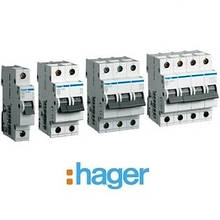 Автоматичні вимикачі Hager характеристика B