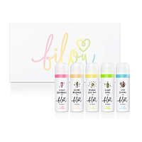 Подарочный набор Bilou Rainbow Set (5 мини-пенок с цветными оттенками)