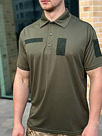 Футболка поло олива нгу, Мружське тактичне поло ВСУ-олія coolmax