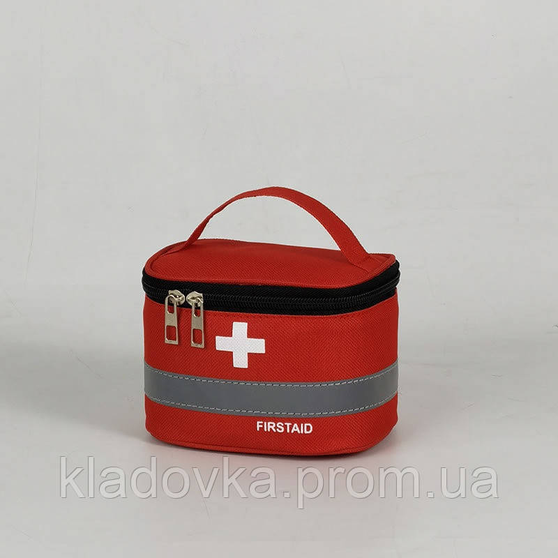 Аптечка-органайзер для ліків дорожня, міні-аптечка 14*10,5*10 см ...