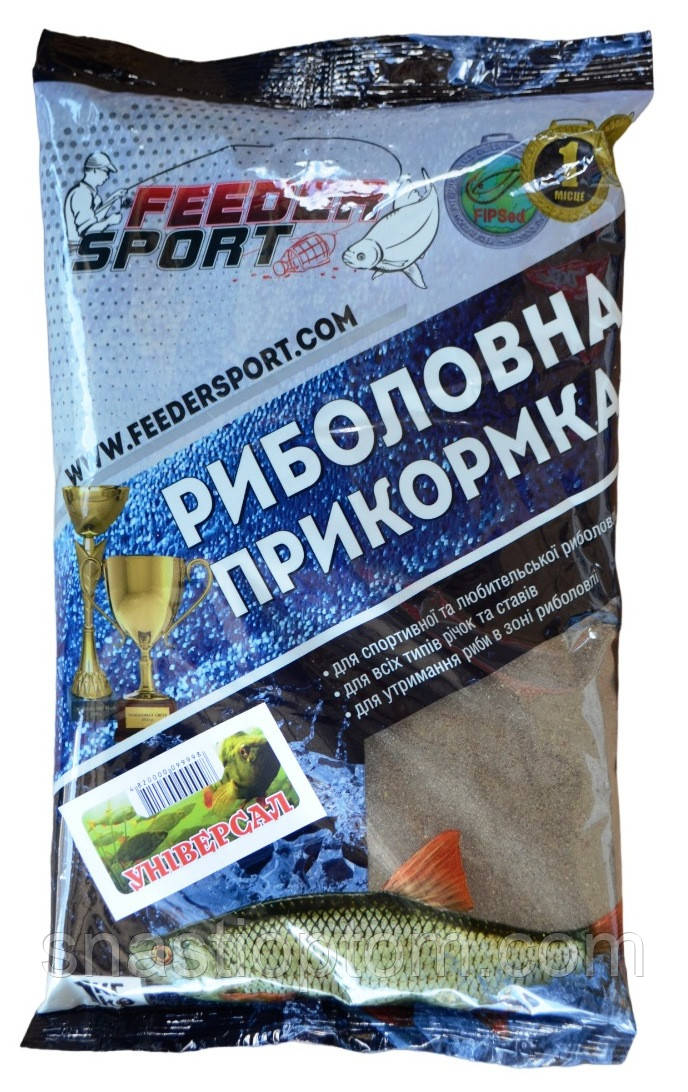 Підгодовування для риби, Feeder Sport, 1кг, смак Універсал