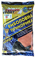 Прикормка рыбацкая, Feeder Sport Карп, 1кг, вкус Клубника