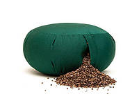 Подушка для медитации Дзафу Kolo 33*15 см темно-зеленая