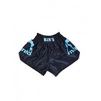 Шорты MANTO shorts MUAY THAI DUAL black/blue L