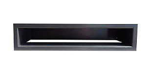 Решітка камінна люфт (ширина 9 см), графіт