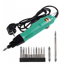 Електровідвертка мережева HandsKit 220V + насадки