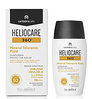 Солнцезащитный минеральный крем-флюид с SPF 50 Heliocare 360 Mineral Tolerance Fluid SPF, 50 мл Cantabria Labs