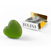 Jelini, Мармелад "Серце" Яблуко, жувальний без цукру, 30 грам