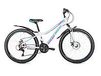 Велосипед 26" Intenzo TERRA 2023 біло-рожевий