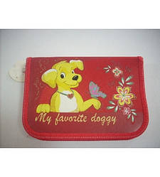 Пенал Willy WL7000 "Animals" (1 відділення з глітером та золотом) 4 види