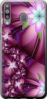 Чохол на Samsung Galaxy M30 Квіткова мозаїка "1961u-1682-7673"