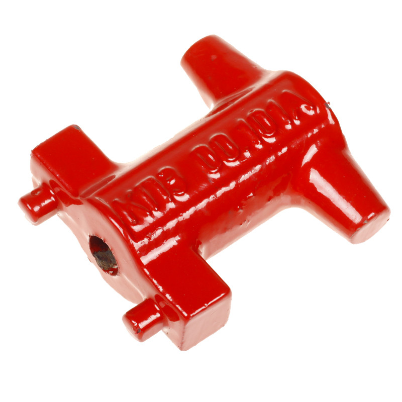 Ручка регулювання колеса, що прикочує зернової сівалки Астра преміум 4,6 (вир-во Ельворті, Червона КПЗ 00.101А, фото 1