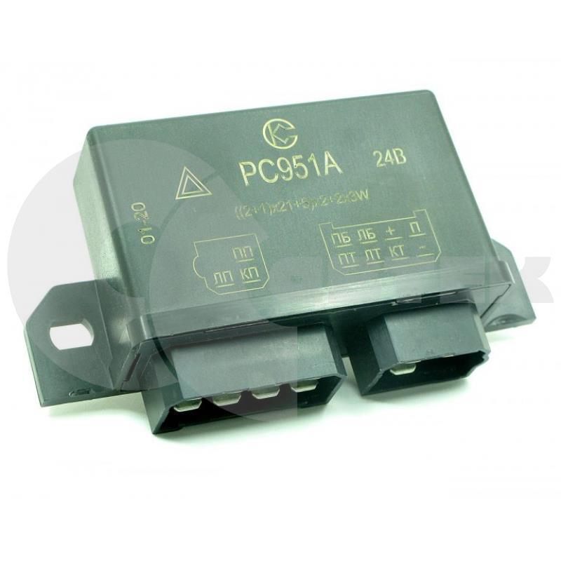 Реле поворотів 24В КАМАЗ, МАЗ, КРАЗ, УРАЛ, БЕЛАЗ, ЛАЗ, ГАЗ (в-во SOVEK) РС951А, фото 1
