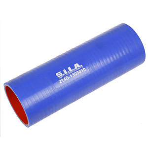 Патрубок радіатора КРАЗ 250, 260, 6510 нижній СИЛІКОН D=60 мм, L=200 мм (в-во S.I.L.A. AC) 214Б-1303010