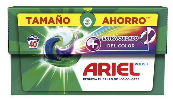 Капсули для прання кольорової білизни Ariel PODS+ Color, 40 шт.
