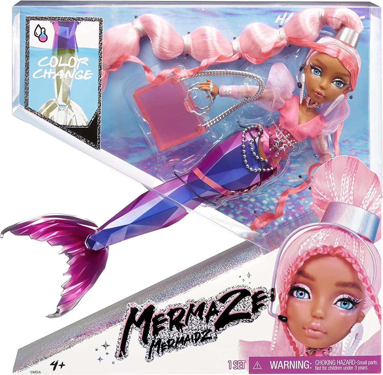 Лялька Mermaze Mermaidz Harmonique Русалка Гармоніка з хвостом, що змінює колір 580805